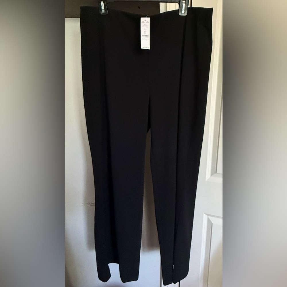 White House Black Market Black Wide Leg Pants